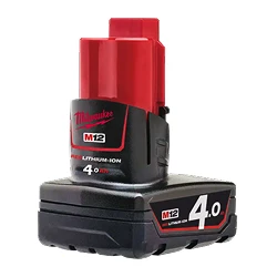 Redeem a FREE M12B4 12V 4Ah Battery