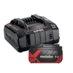 FREE 8.0Ah Battery & Fast Charger