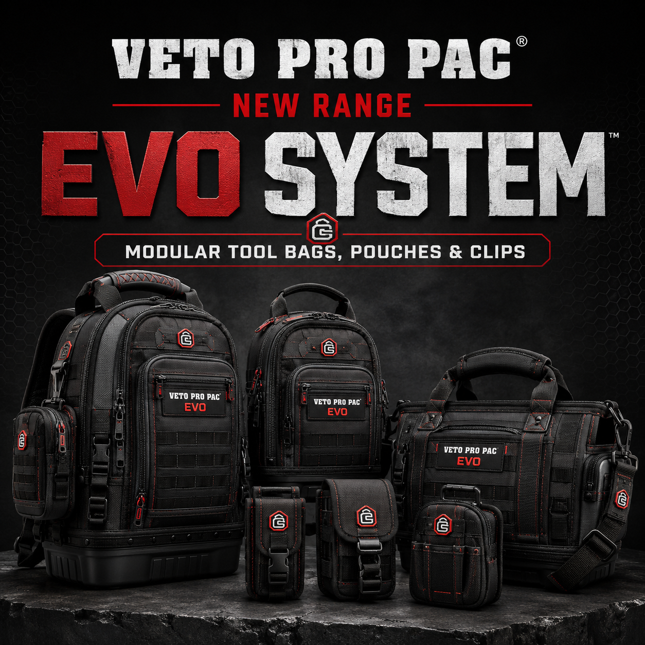 Veto Pro Pac EVO System Tool Bags | UK Planet Tools