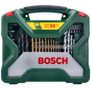 Bosch 2607019327 Titanium X-Line Drill & Screwdriver Bit 50 Piece