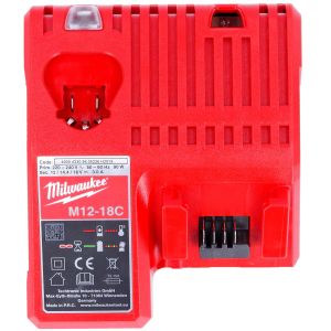 Milwaukee M12-18C oplader universele Milwaukee M12-18C (batterij niet inbegrepen