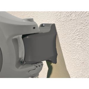 Hozelock Tricoflex 2595 7600 Autoreel 40 M - Avvolgitubo Automatico Parete - Limited Edition Grigio Antracite