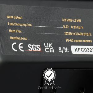 Chauffage à Propane Portable Space Warmer® 40 500 BTU/H - 11.5 KW - Rouge - Neuf
