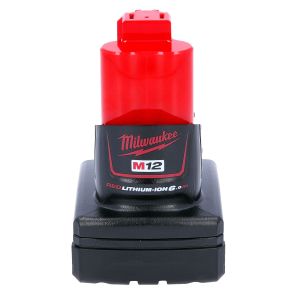 Milwaukee M12B6 12V 6Ah Red Lithium-ion Battery buy Online at UK