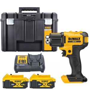DeWalt DCE530 18V XR Cordless Heat Gun With x Batteries