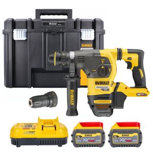 Dewalt DCH334X2 54V XR FlexVolt Cordless Brushless SDS Plus Hammer