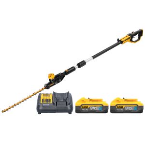DeWalt DCMPH566 18V XR Cordless 55cm Pole Hedge Trimmer With 2 x