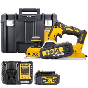 DeWalt DCP580 18V XR Brushless Planer with x Battery