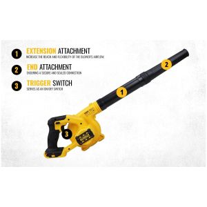 Dewalt Dcv100 Dewalt Blower Cordless DeWalt DCV100 KIT-13 18V Li