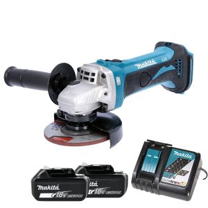 DGA452Z 18V Makita Cordless Angle Grinder 115mm LXT (Body Only) | S&D Timber - View #10