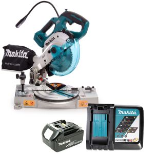 Makita DLS600 18V Li-ion LXT Brushless 165mm Mitre Saw With x