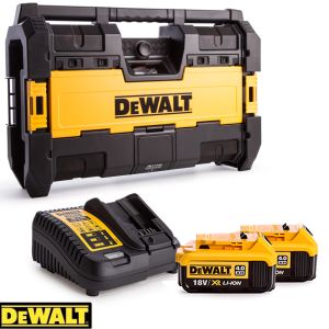 Radio DeWalt Tough System DS280 - Radio AM/FM/DAB, Caricabatterie XR, Protezione IP54 | Per Cantieri - Foto 5