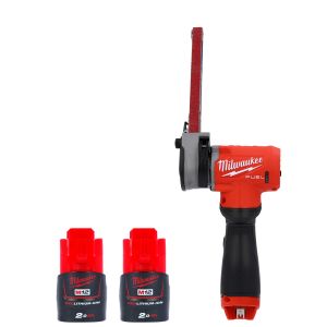 Band File Milwaukee M12FBFL13 12V FUEL Cordless 13mm Band File With 2 x 2.0Ah ...