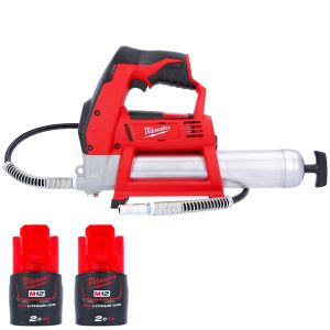 Milwaukee M12GG 12V Cordless Grease Gun With x Batteries