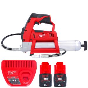 Milwaukee M12GG 12V Cordless Grease Gun With x Batteries - Main Image