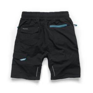 Makita MK302M-S Axis Stretch Black Shorts - Sizes: S-XXL | UK