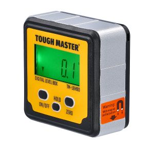 Digital Protractor Digital Angle Finder - Magnetic Inclinometer For - View #4