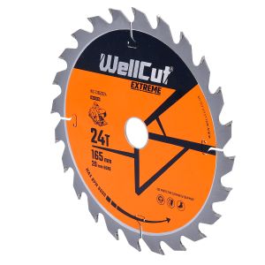 WeldTec Circular Saw Blade 165 mm C 24 Teeth IRW1897393 IRWIN Weldtec Cordless Circular Saw Blade 165 x 20mm x 24T ATB C - 1897393  | GHS
