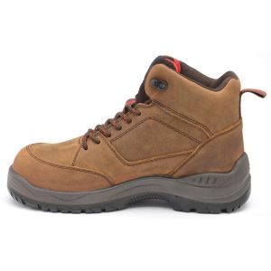 Zephyr ZX74 Brown Premium Nubuck Safety Work Boots Sz 11 | UK