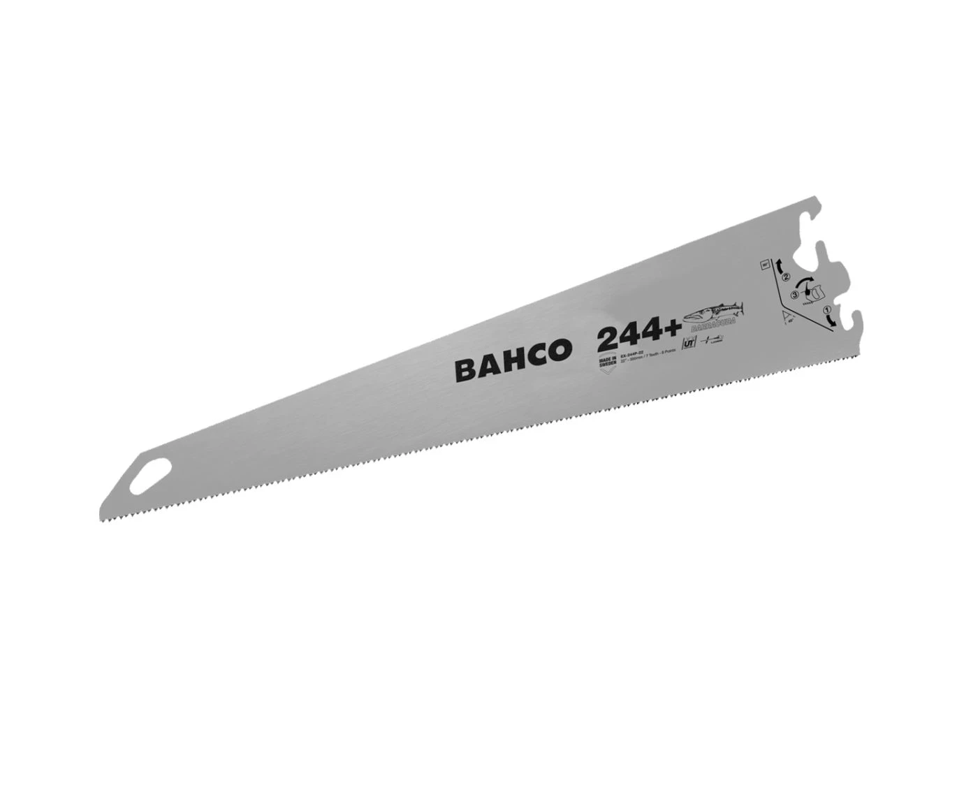 Bahco BAHEX244P22 ERGO 22in Barracuda Handsaw Blade – 550mm 7 TPI