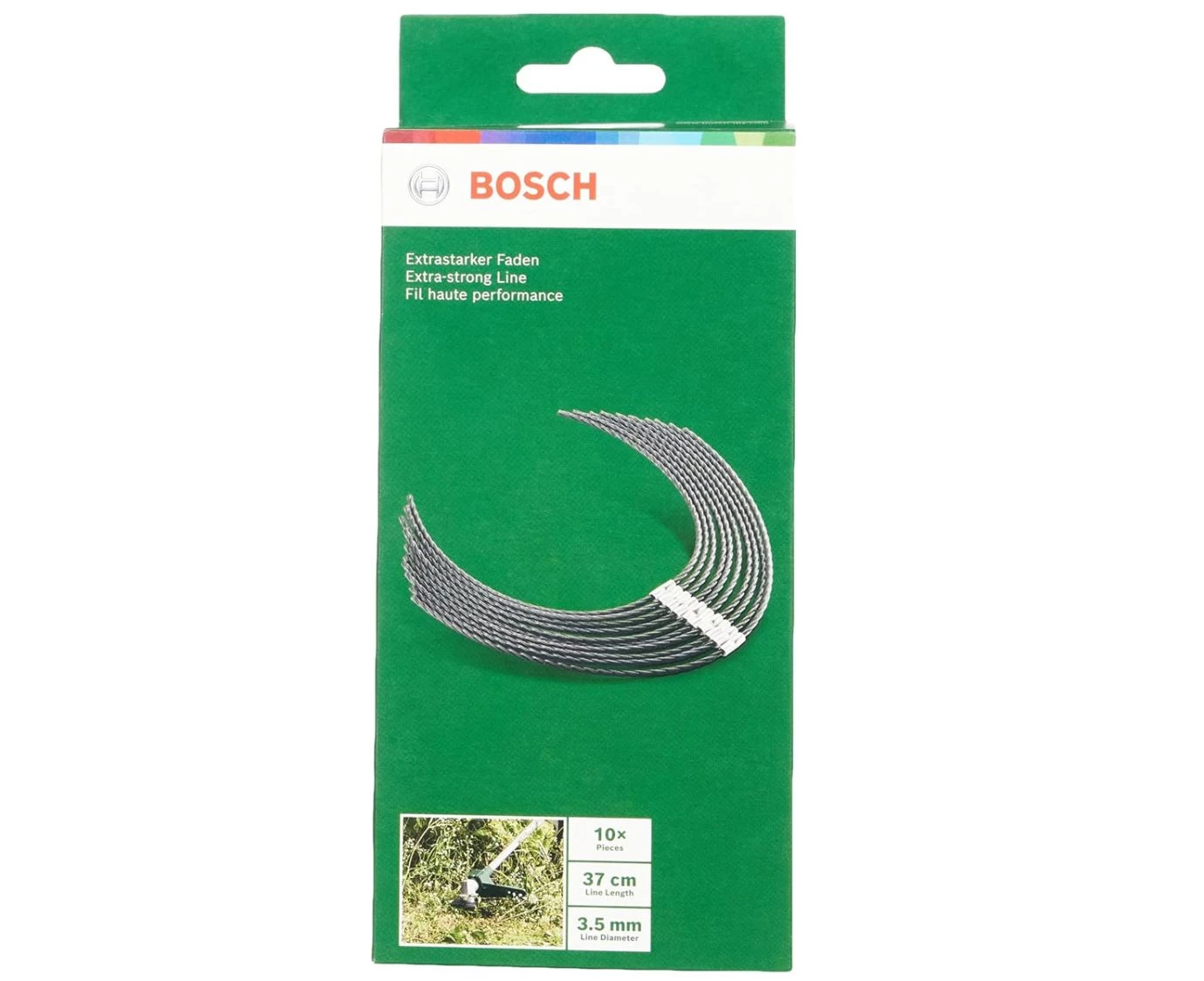 28 Pezzi Filo Taglio Per Decespugliatore Bosch AFS 23-37 – Nylon Resistente Ø3,5 Mm – Forever Speed