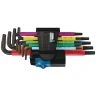 Wera 9 Pieces 967/9 TX Multicolour HF 1 L-key set with Holding Function | 05024179001