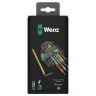 Wera 967/9 Multicolour BlackLaser 1 SB TORX L-Key Set 9 Pieces | 05073599001