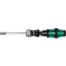 Wera Kraftform Kompakt 27 RA 1 Ratchet Screwdriver with Bit Magazine & 6 Bits 1/4" Hex Compact Set | 05073660001