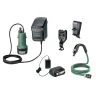 Bosch GardenPump 18V-2000 Cordless Rainwater Pumps With 1 x 2.5Ah Batteries & Charger | 06008C4271