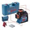 Bosch GLL 3-80 Professional Line Laser With 4 x 1.5 V LR6 Batteries (AA), Pouch & Carry Case | 0601063S00