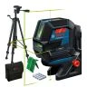 Bosch GCL 2-50 G Professional Combi Laser With 4 x 1.5 V Batteries (AA),Pouch & Building Tripod BT 150 | 0601066M01