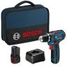 Bosch GSR 12V-15 Professional Cordless Drill Driver With 2 x 2.0 Ah Batteries, Charger & Tool Bag | 060186817A