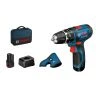 Bosch GSB 12V-15 Professional Cordless Combi Drill With 2 x 2.0Ah Batteries, Charger & Tool Bag | 06019B697J