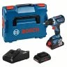 Bosch GSR 18V-60 C D/Driver With 2x 4Ah Batt. Charger,Case