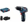 Bosch GSR 12V-35 (2x GBA 3.0Ah, GAL 12V-40, L-BOXX) BRUSHLESS 12V Drill Driver - 06019H8070