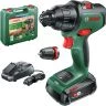 Bosch 06039B5174 AdvancedImpact 18V Cordless Combi Drill With 1 x 2.5Ah Battery, Charger & Case