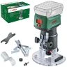 Bosch Home and Garden Cordless Router 18V with collets AdvancedTrimRouter 18V-8 06039D5000