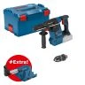 Bosch GBH 18V 26 F Cordless SDS Plus Rotary Hammer With GDE 18V-16 & L-BOXX | 061191000K