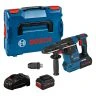 Bosch GBH 18V-26 F Cordless SDS Plus Rotary Hammer Drill with 2 x 8.0Ah Batteries, Charger & L-Boxx | 0611910078