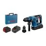 Bosch Professional GBH 18V-34 CF SDS Plus Hammer Drill With 2 x 8.0Ah Batteries, Charger & Case | 0611914072