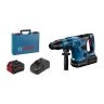 Bosch GBH18V-36C 18V BITURBO Cordless SDS Max Hammer Drill With 2 x 5.5Ah Batteries, Charger & Carry Case | 0611915073