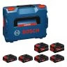 Bosch Expert EXBA18V-40 4 x 4.0Ah Batteries & EXBA18V-80 2 x 8.0Ah Batteries With L-Boxx | 1600A0373G