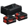 Bosch Expert Battery Starter Set EXBA18V-55 2 x 5.5Ah Batteries & GAL12V/18V-80 Charger | 1600A0373R