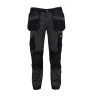DeWalt Albany Slim Fit Holster Work Trousers, Black - W38" L31"