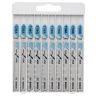 Bosch 2607010631 10 Piece Jigsaw Blade Set For Metal 