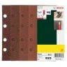 Bosch 2607019495 25 Pieces Mixed Grit Orbital Sanding Sheets 93mm x 185mm