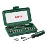 Refurbished | Bosch 2607019504 46 Piece Ratchet Screwdriver Bit Socket Set | Grade B