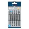 Bosch PRO Wood precise T144DP Jigsaw Blade, 100 mm, 5 pcs | 2608633A35