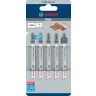 Bosch PRO Laminate clean T101BIF Jigsaw Blade, 83 mm, 5 pcs | 2608636431