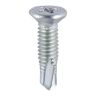 TIMCO Window Fabrication Screws Countersunk Facet PH Metric Thread Self-Drilling Point Zinc - M4 x 16 - Pack of 1000 Pieces | B2604